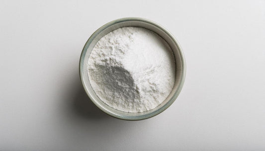 Powdered form of zinc oxide