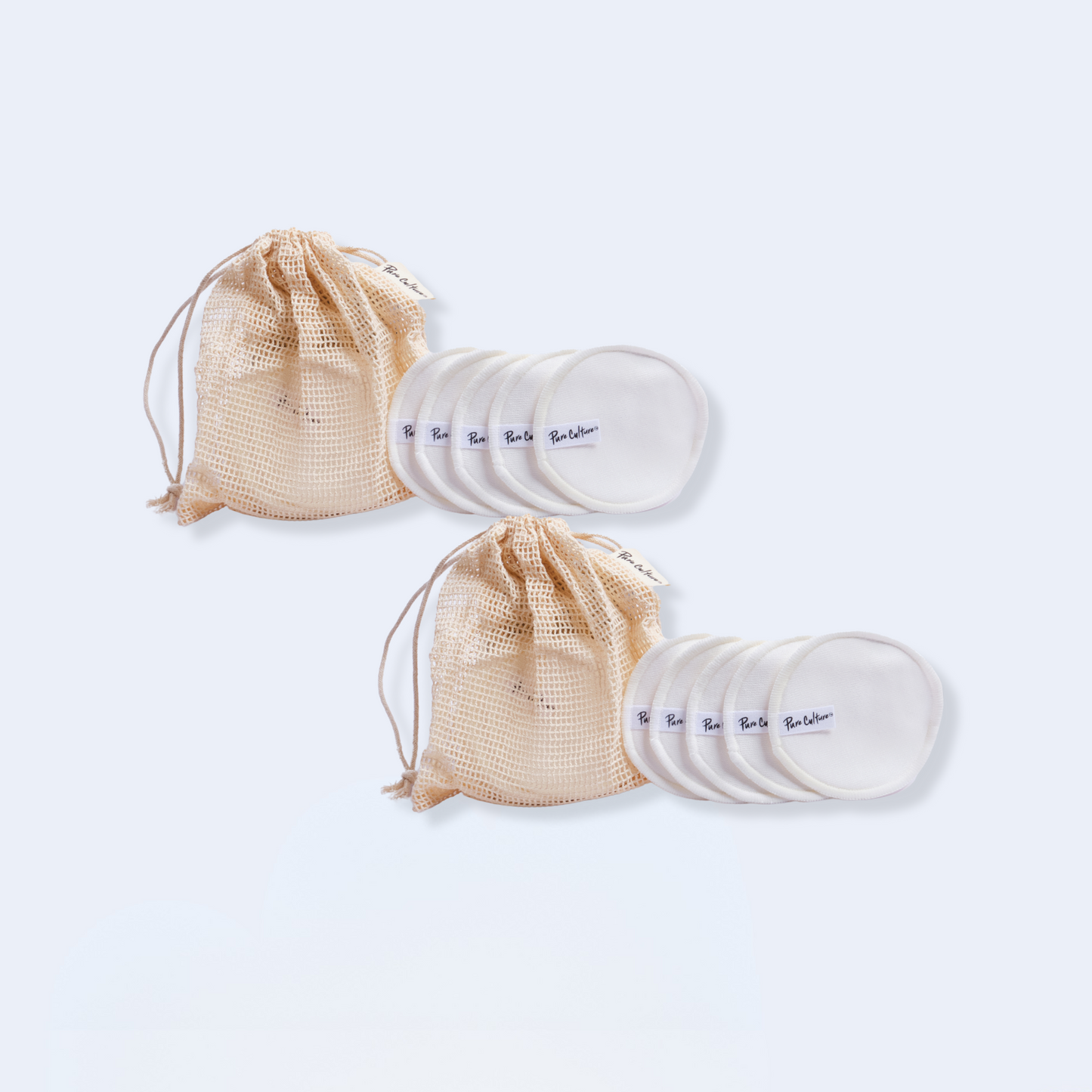 Organic Bamboo Cotton Rounds