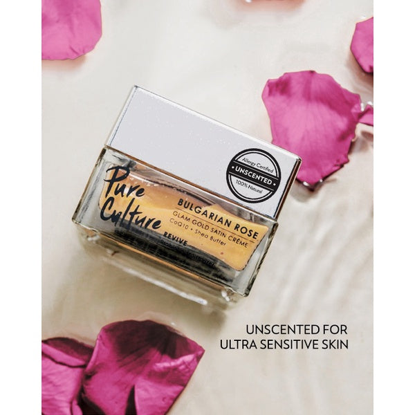 Bulgarian Rose Glam Gold Satin Crème