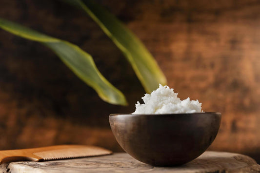 shea butter in a bowl