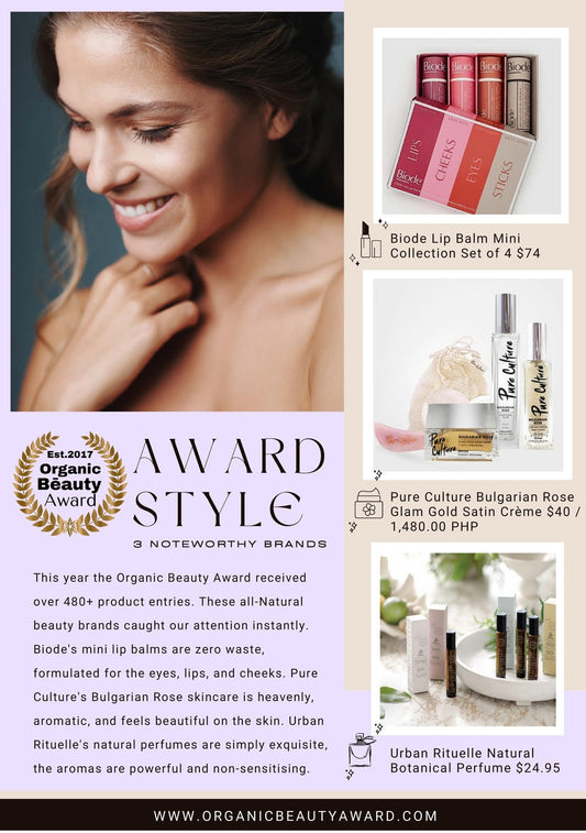 Pure Culture Takes Home Bronze Award for Innovative Clean Beauty 2022!