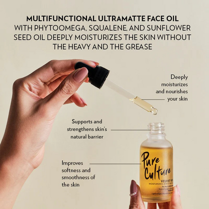 Velvet Veil Moisturizing Matte Face Oil